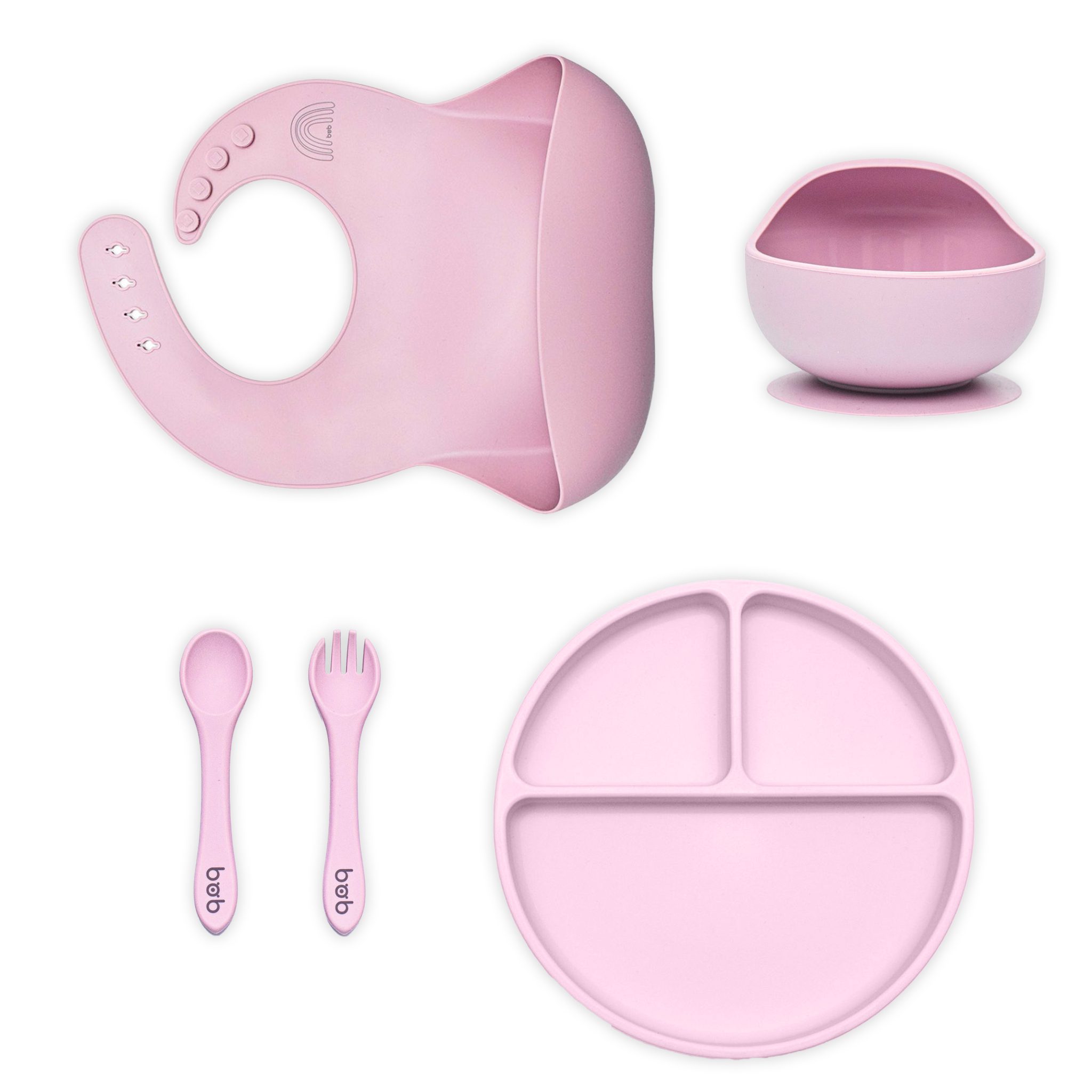 kit-5-violeta Set Alimentación Bebé – 5 pz